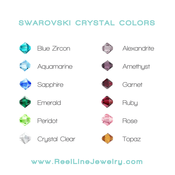 Birthstone Bracelet, Swarovski Crystal, May Emerald