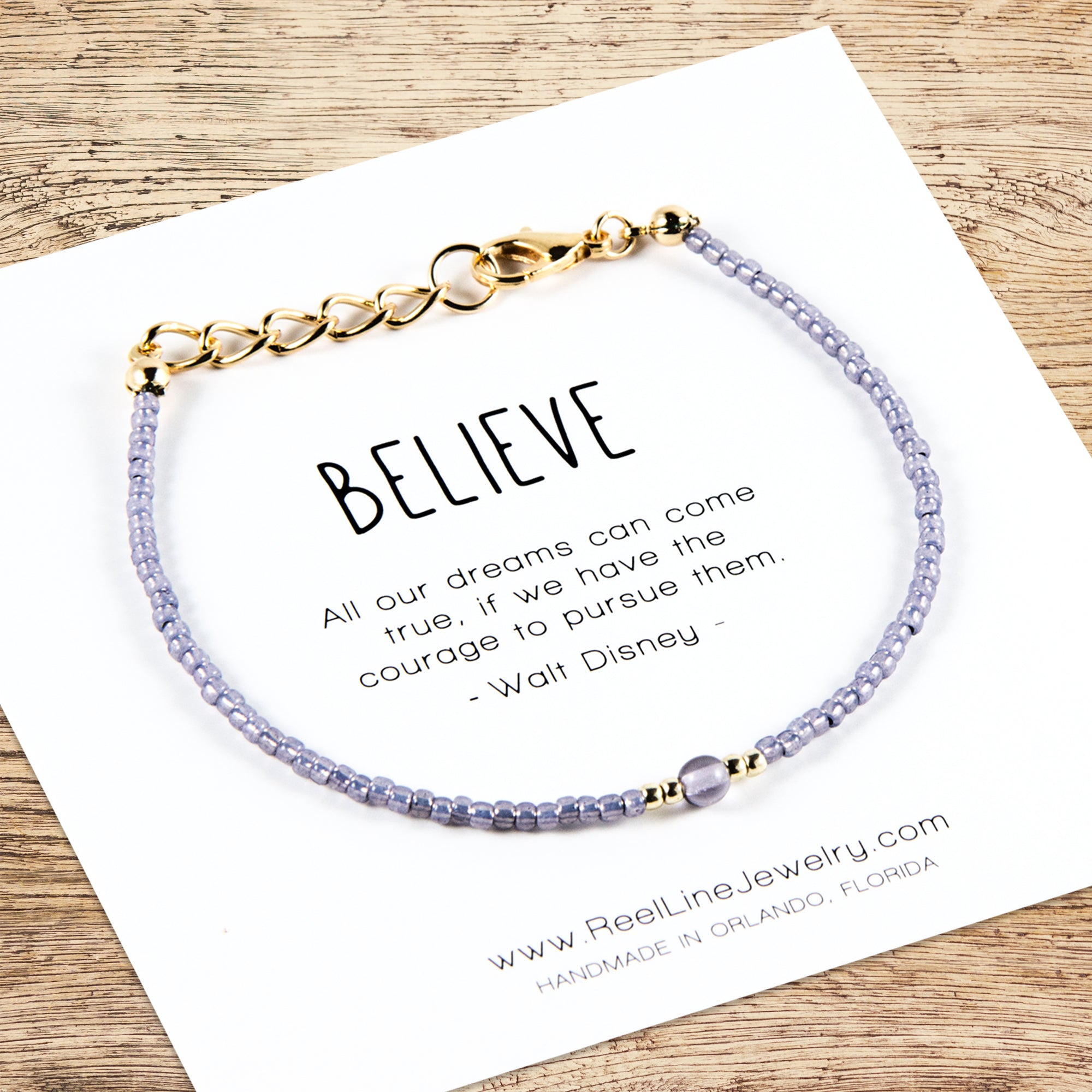 Jewel Believe Bracelet - Inspirational Jewelry
