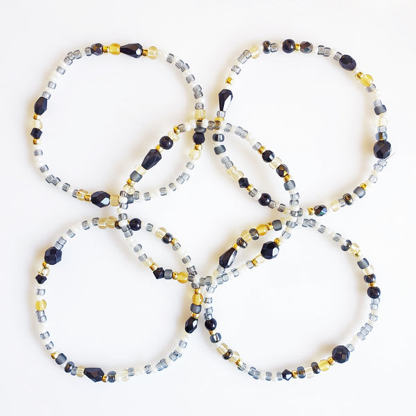 DIY Bracelet Kit - Makes 5 Stretch Bracelets. Free Shipping USA. Celebrate.