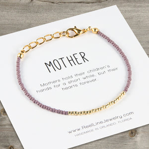 Minimalist Mother Bracelet